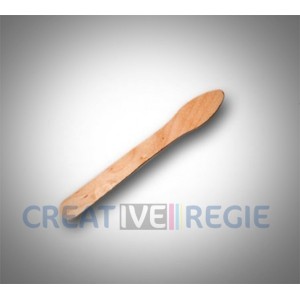 Sachet de 50 spatules en bois de 125mm