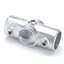 Raccord de tube Ø 50 mm en fonte - pour 3 tubes en X