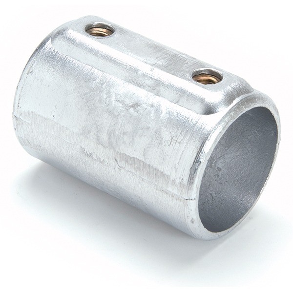 Raccord de tube Ø 50 mm en fonte - pour 2 tubes bout à bout Raccord de tube Ø 50 mm en fonte - pour 2 tubes bout à bout