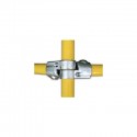 Raccord de tube Ø 50 mm en fonte - angle variable pour 3 tubes