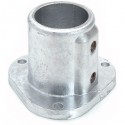Raccord de tube Ø 50 mm en fonte - fixation murale