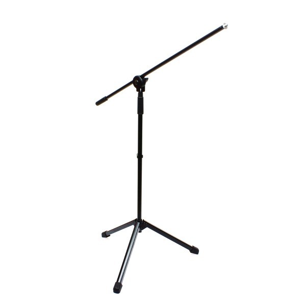 Pied de micro K&M noir standard avec perche 25400 Pied de micro K&M noir standard avec perche 25400