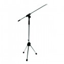 Pied de micro K&M noir standard avec perche 27105