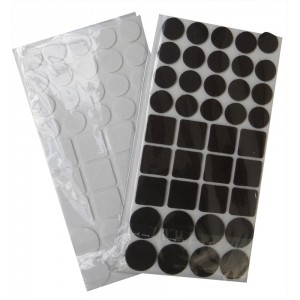 Paquet de 120 feutrines adhésives