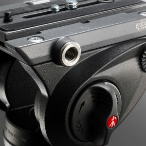 Monopode fluide en aluminium avec la rotule 500