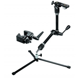 KIT bras magique, base backlite, super clamp, support caméra/parapluie