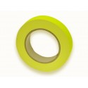 Ruban Adhésif Gaffer Fluo Jaune 25mmx25m