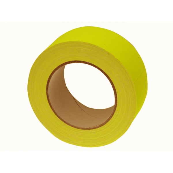 Ruban Adhésif Gaffer Fluo Jaune 50mm x 25m Ruban Adhésif Gaffer Fluo Jaune 50mm x 25m