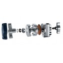 Rotule simple avec adaptateur 16mm femelle