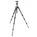Trépied Manfrotto BEFREE compacte et léger ouvert
