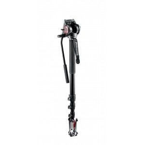Manfrotto Monopode fluide en aluminium avec rotule 500