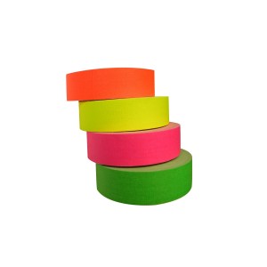 Ruban Adhésif Gaffer Fluo Jaune 25mmx25m