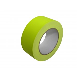 Ruban Adhésif Gaffer Fluo Jaune 25mmx25m
