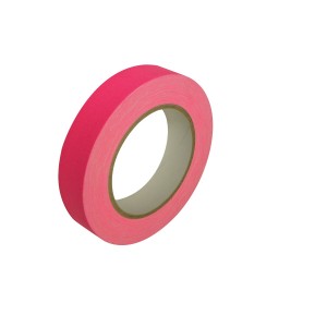 Adhésif Gaffer Fluo Rose 25mm x 25m