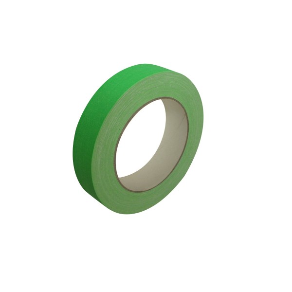 Ruban Adhésif Gaffer Fluo Vert 25mm x 25m Ruban Adhésif Gaffer Fluo Vert 25mm x 25m