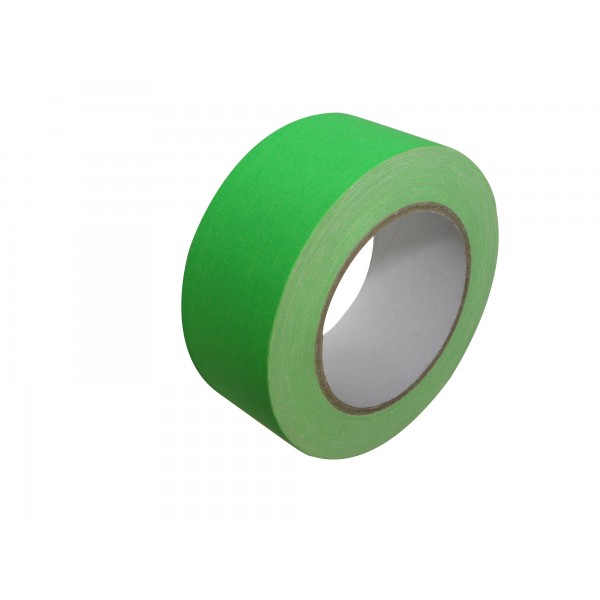 Ruban Adhésif Gaffer Fluo Vert 50mm x 25m Ruban Adhésif Gaffer Fluo Vert 50mm x 25m