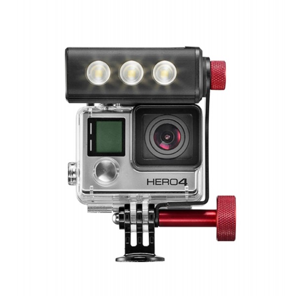Manfrotto Torche LED off road pour GoPro Manfrotto Torche LED off road pour GoPro